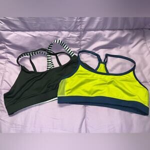 Bundle of two sports bras size XS